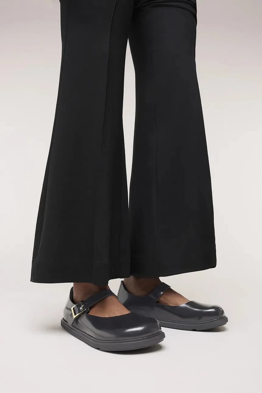 Кожаные балетки Mantova с пряжкой Droplet - фото 6