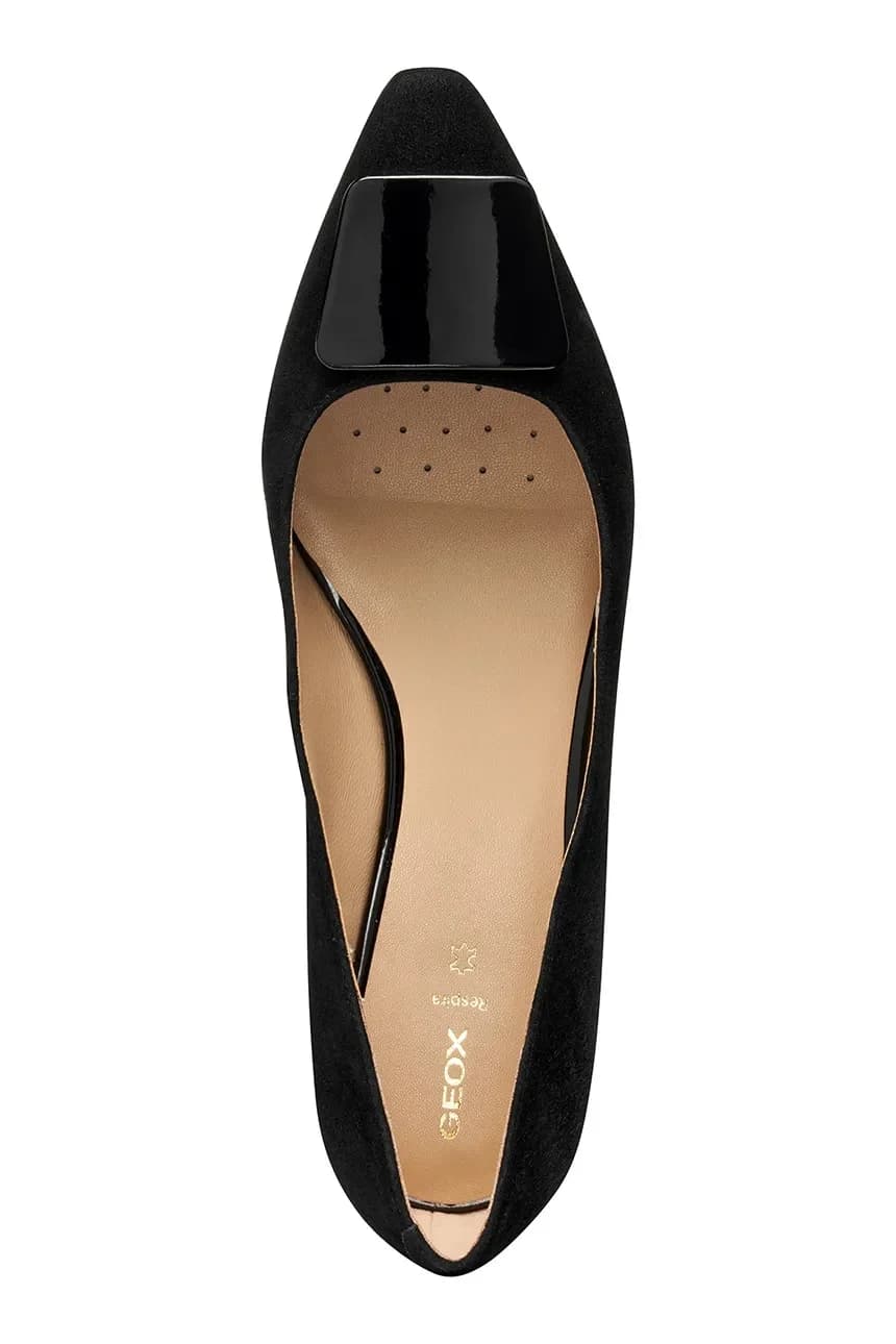 Кожаные балетки D GISELDA15 - фото 5