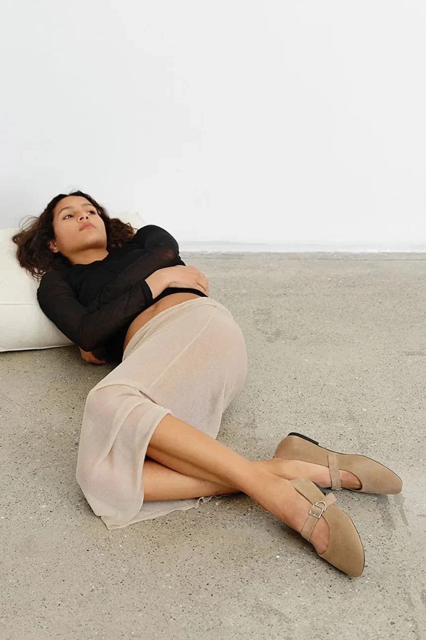 JOLIN замшевые балетки - фото 6