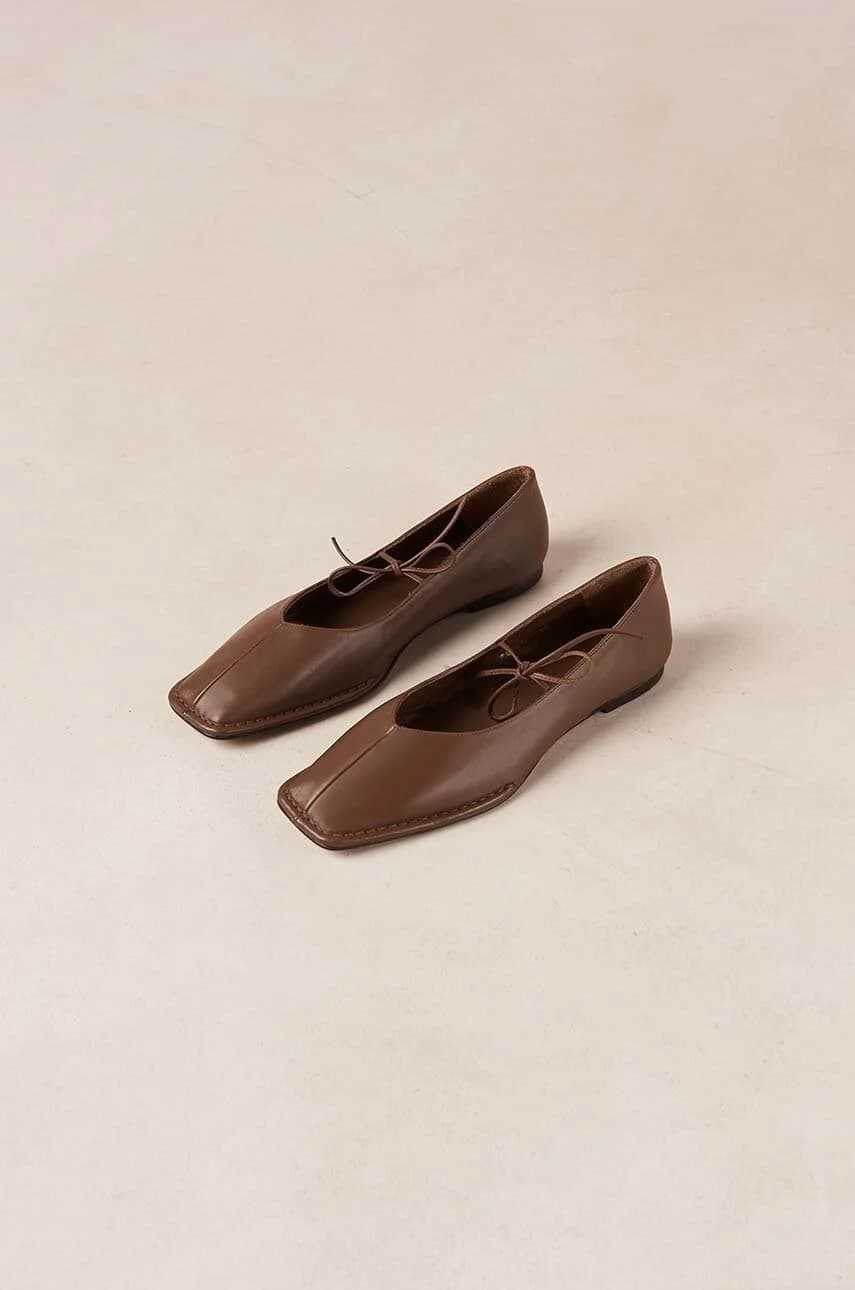 Кожаные балетки Sway - фото 9