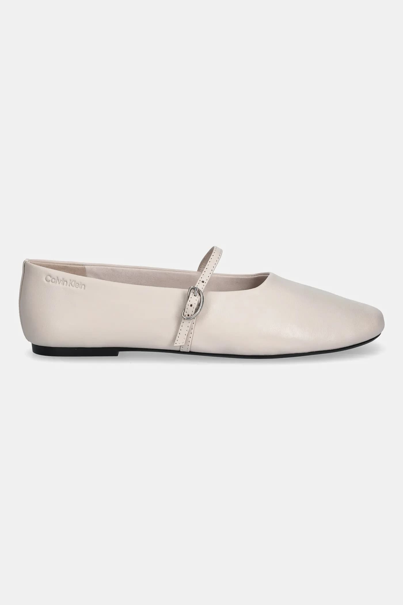 Кожаные балетки OBLIQUE BALLERINA MJ LTH HDW - фото 2