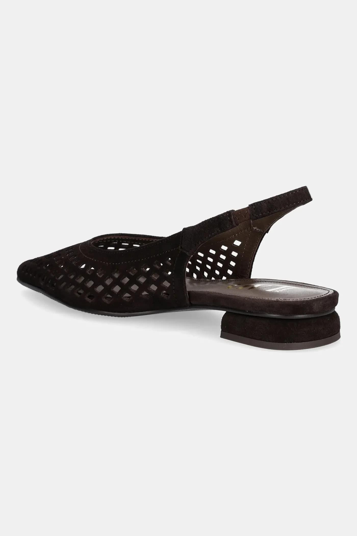 Замшевые балетки - фото 3