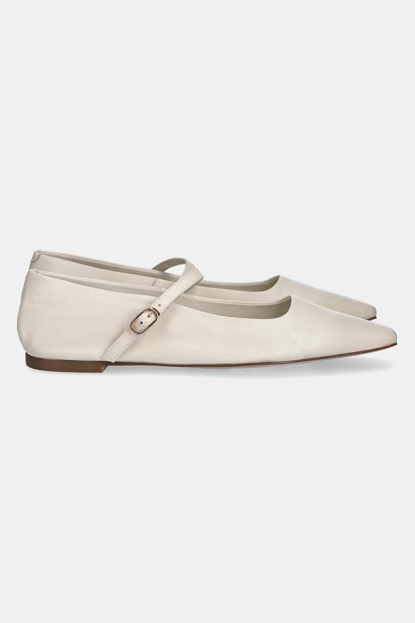 Кожаные балетки - фото 3