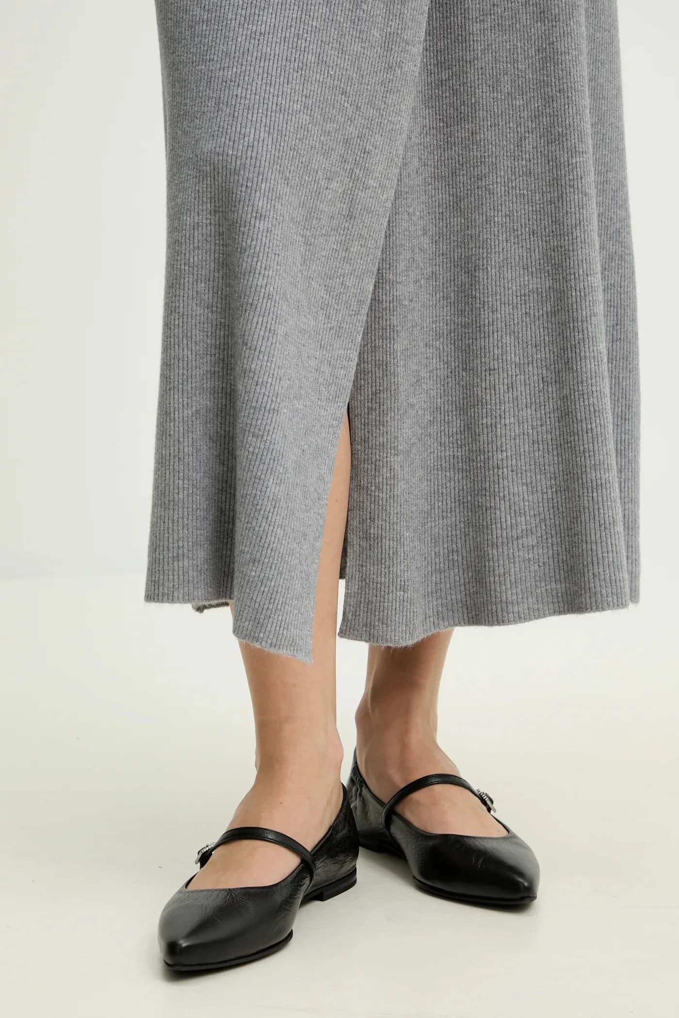 Кожаные балетки - фото 6