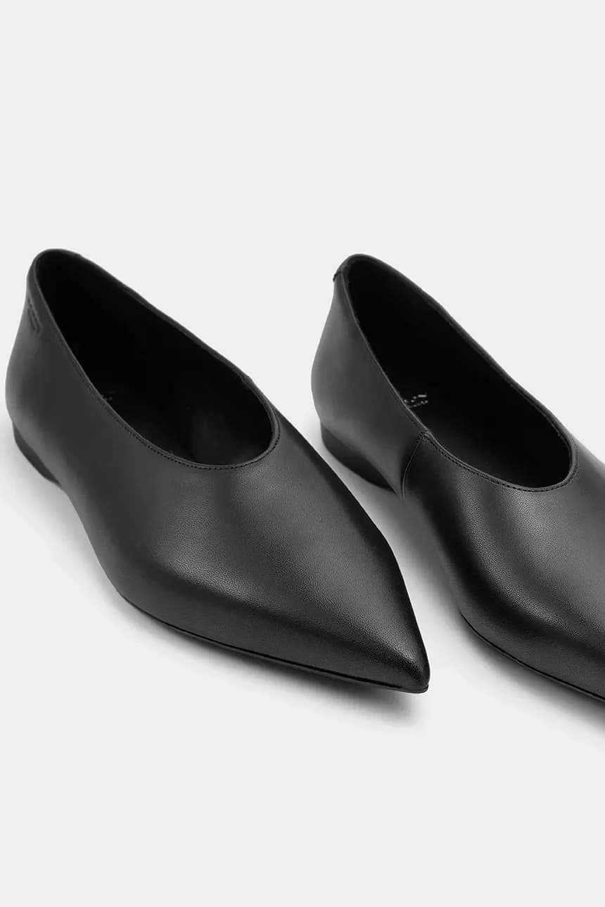Кожаные балетки HERMINE - фото 5