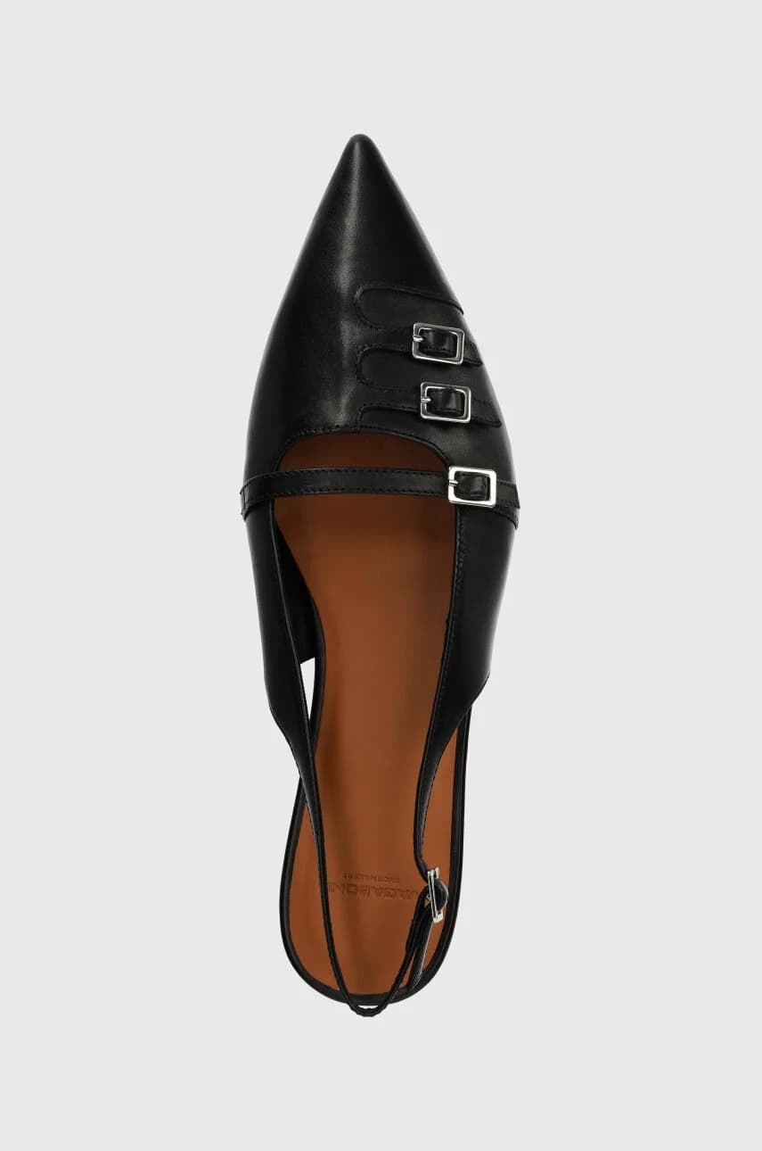 Кожаные балетки HERMINE - фото 4