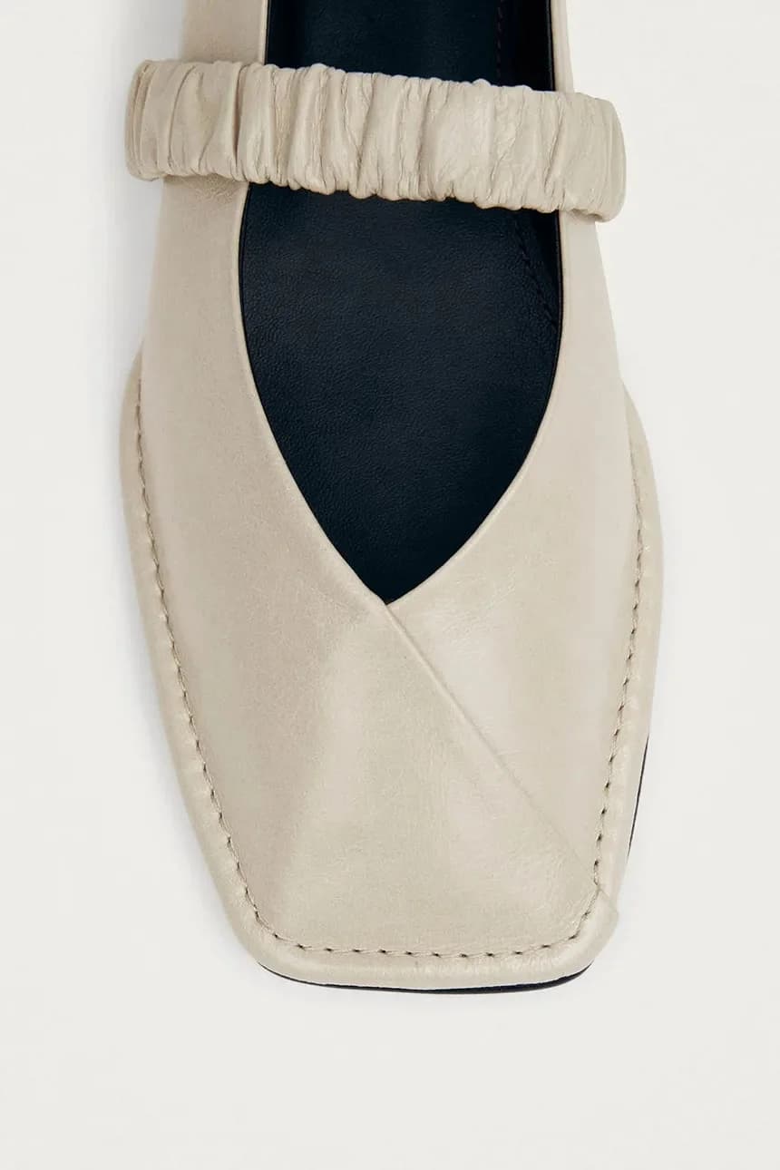 Кожаные балетки Lautan - фото 4