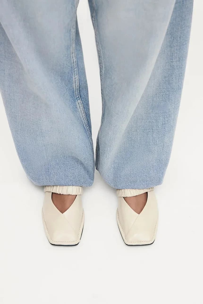 Кожаные балетки Lautan - фото 6