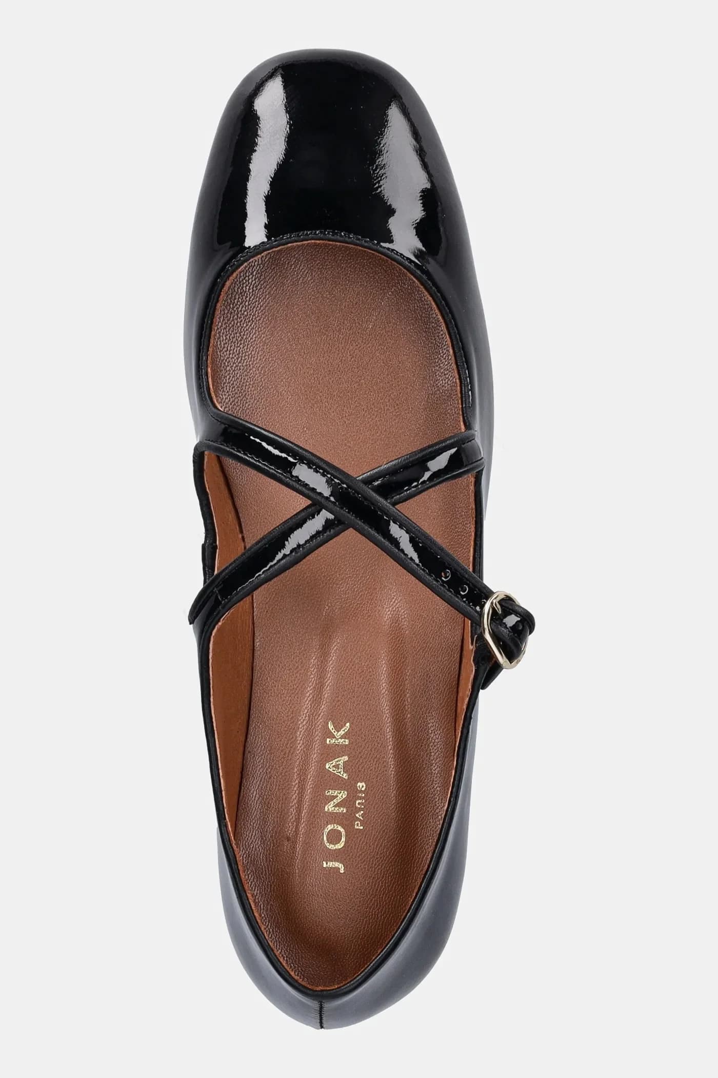 Кожаные балетки DUCKY - фото 4