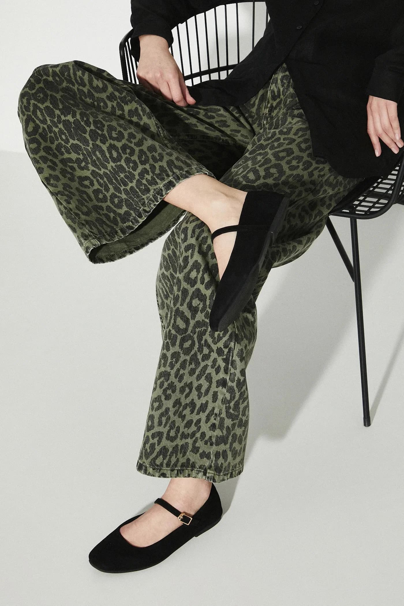 Замшевые балетки - фото 6