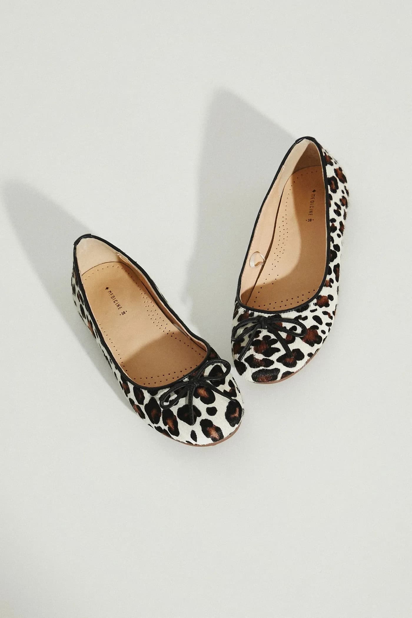 Кожаные балетки - фото 9