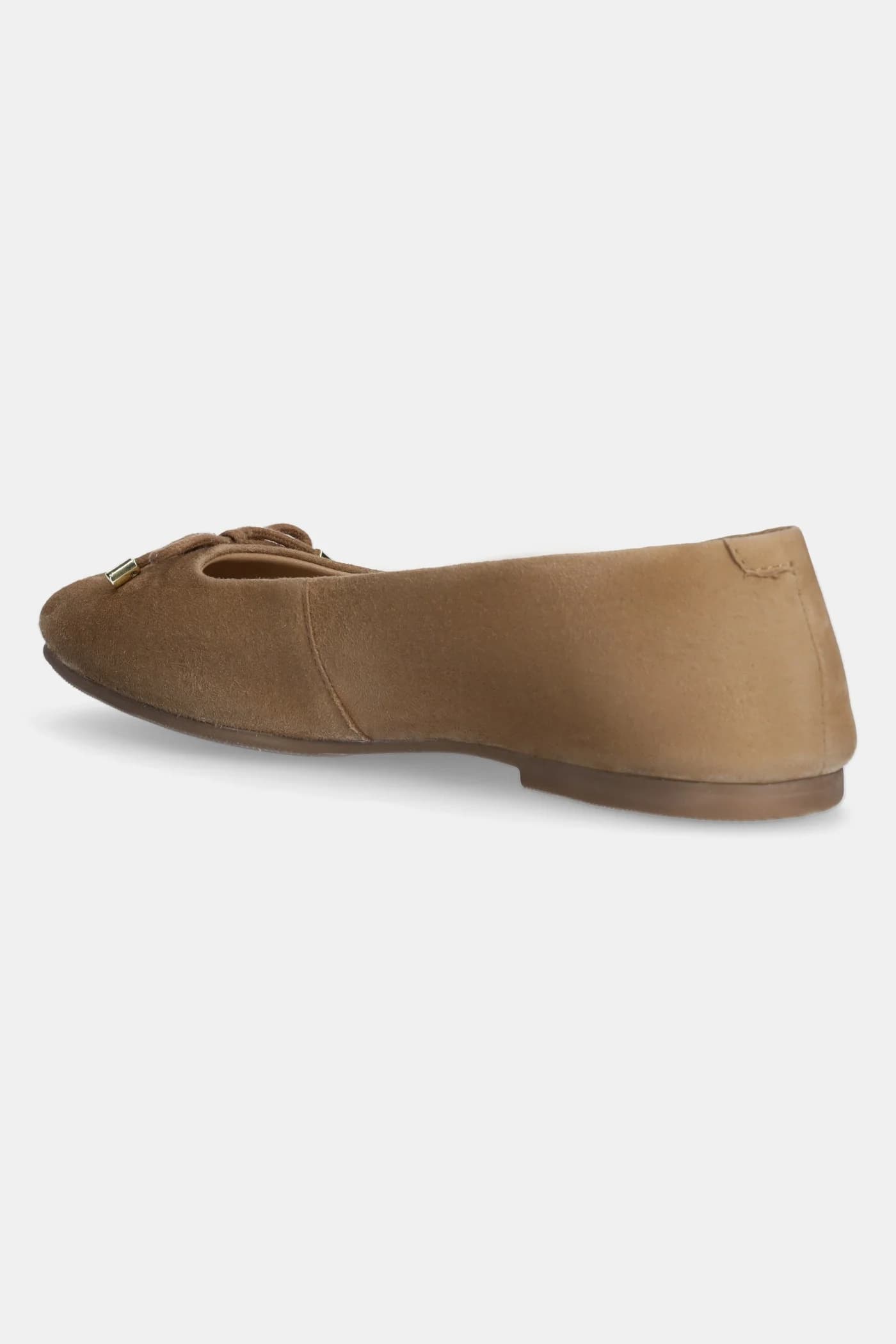 Замшевые балетки - фото 4