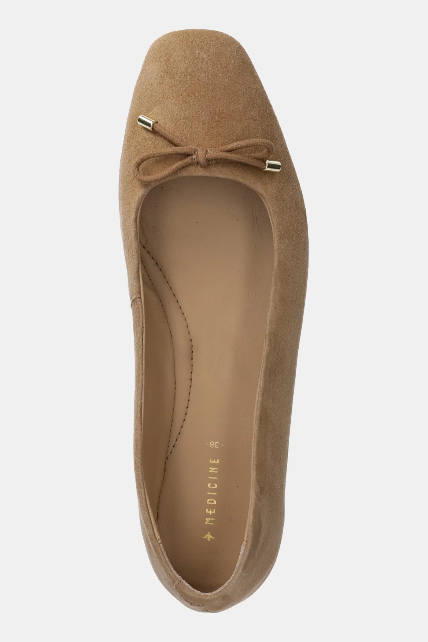 Замшевые балетки - фото 5