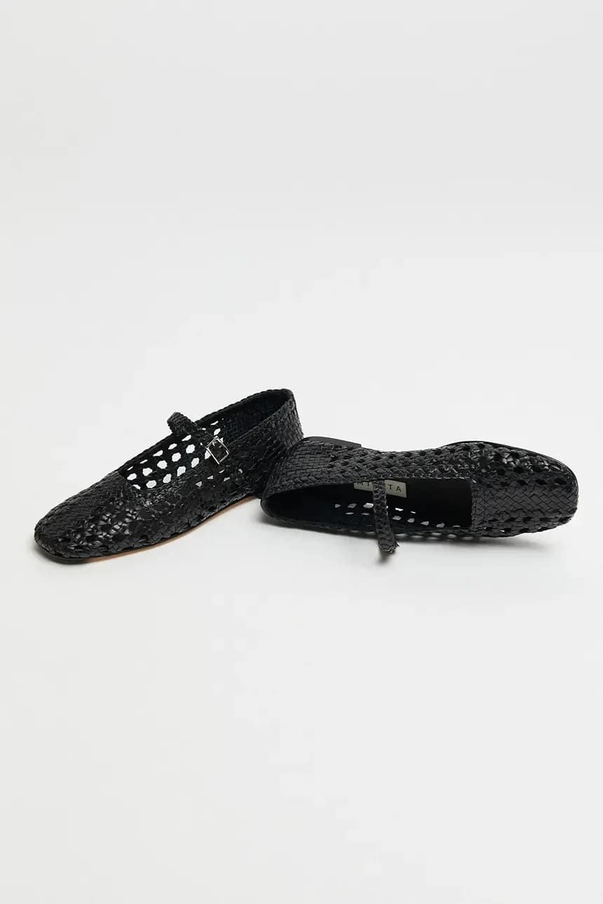 кожаные балетки Yeida - фото 2