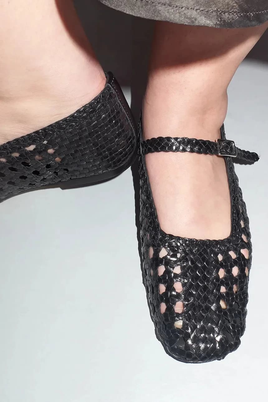 кожаные балетки Yeida - фото 7