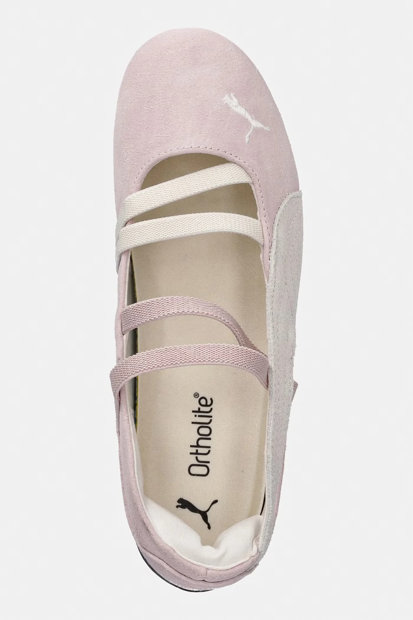 Замшевые балетки Speedcat Ballet - фото 4