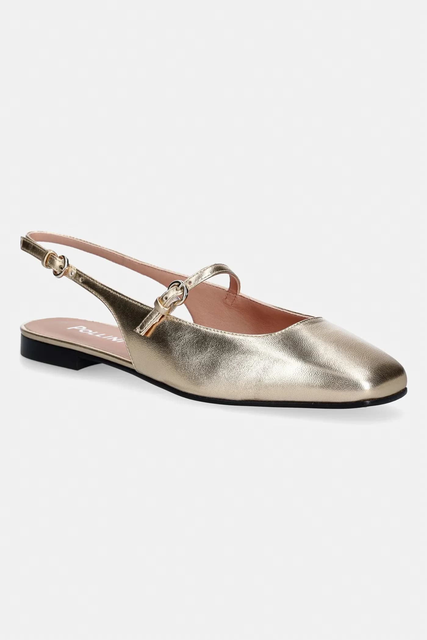 Кожаные балетки