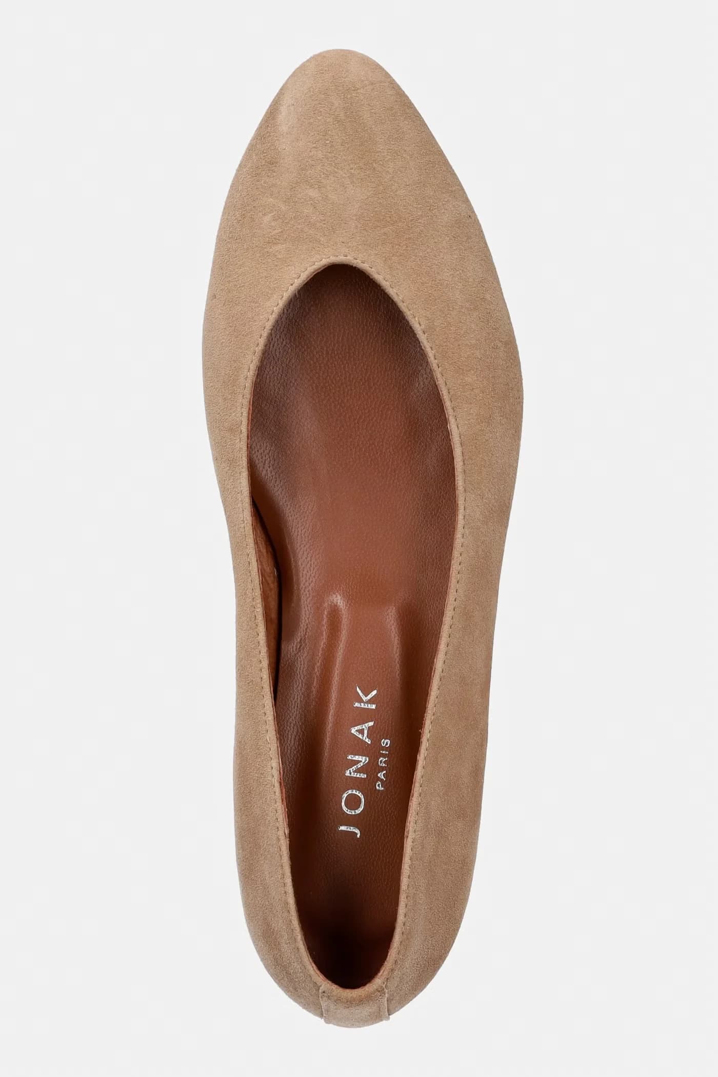 Замшевые балетки DASSUS VELOURS - фото 4