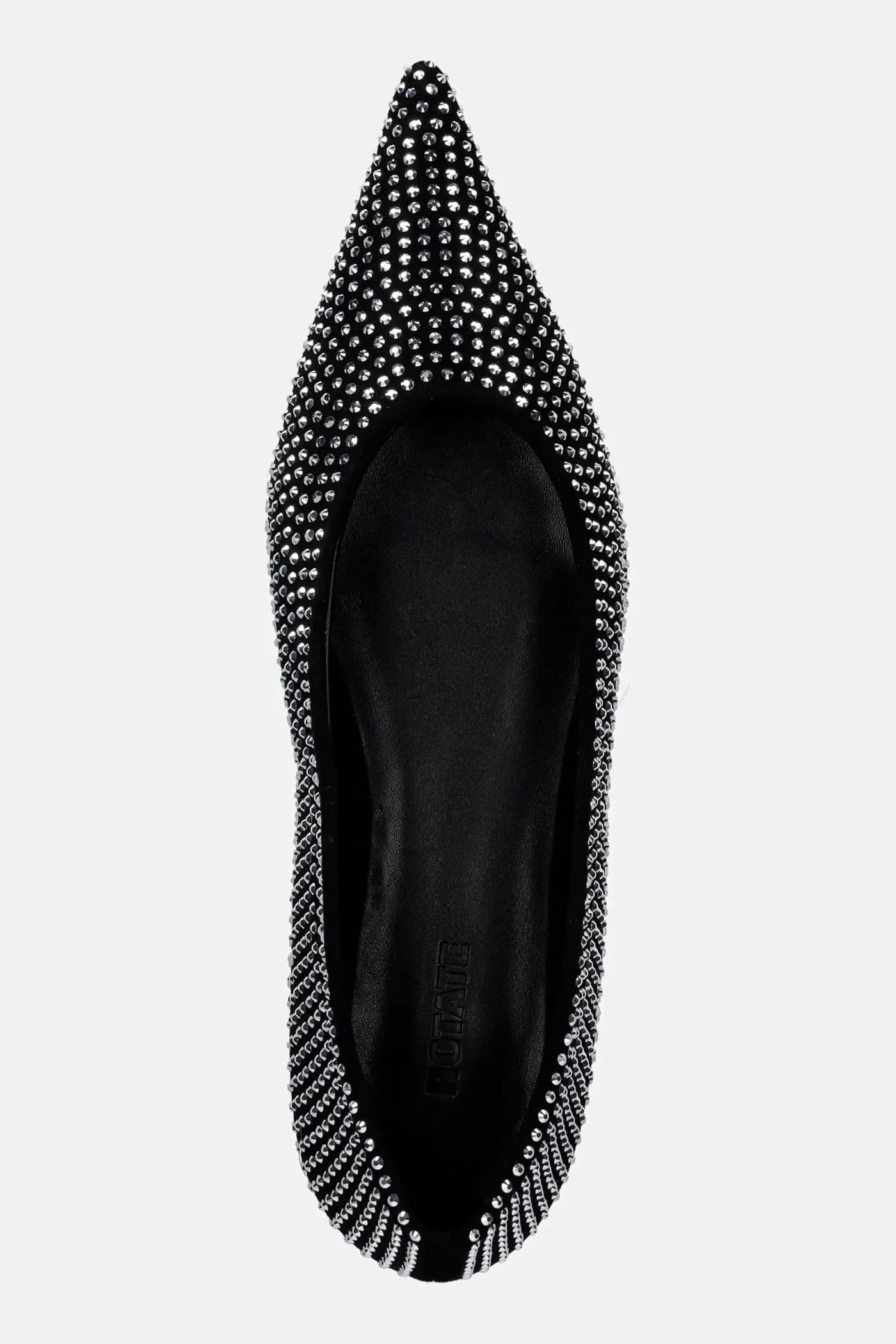 Замшевые балетки - фото 4