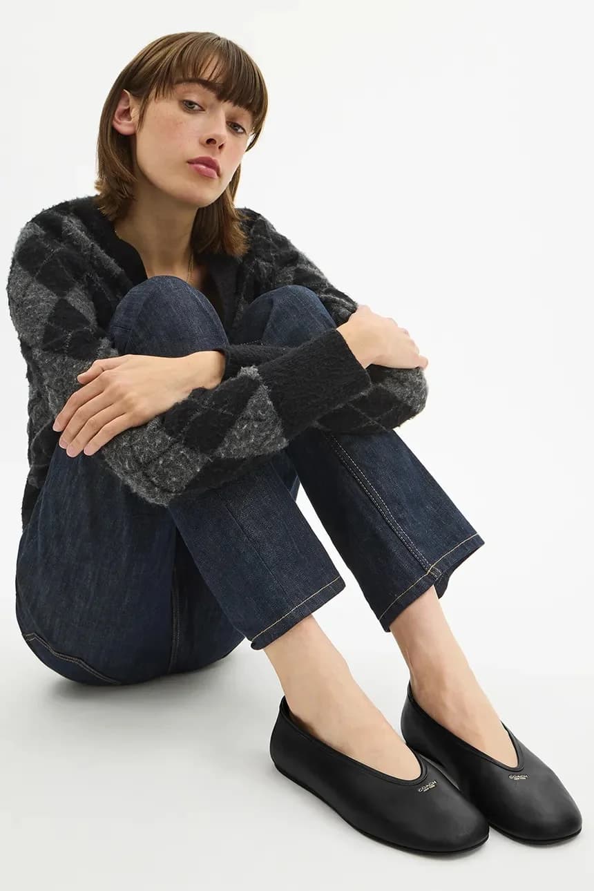 Кожаные балетки Houston Ballet - фото 6