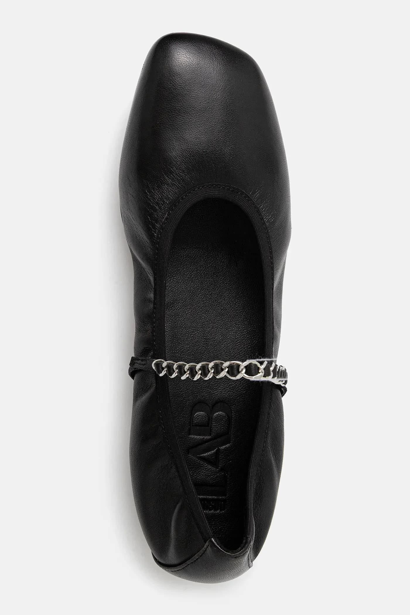 Кожаные балетки - фото 5