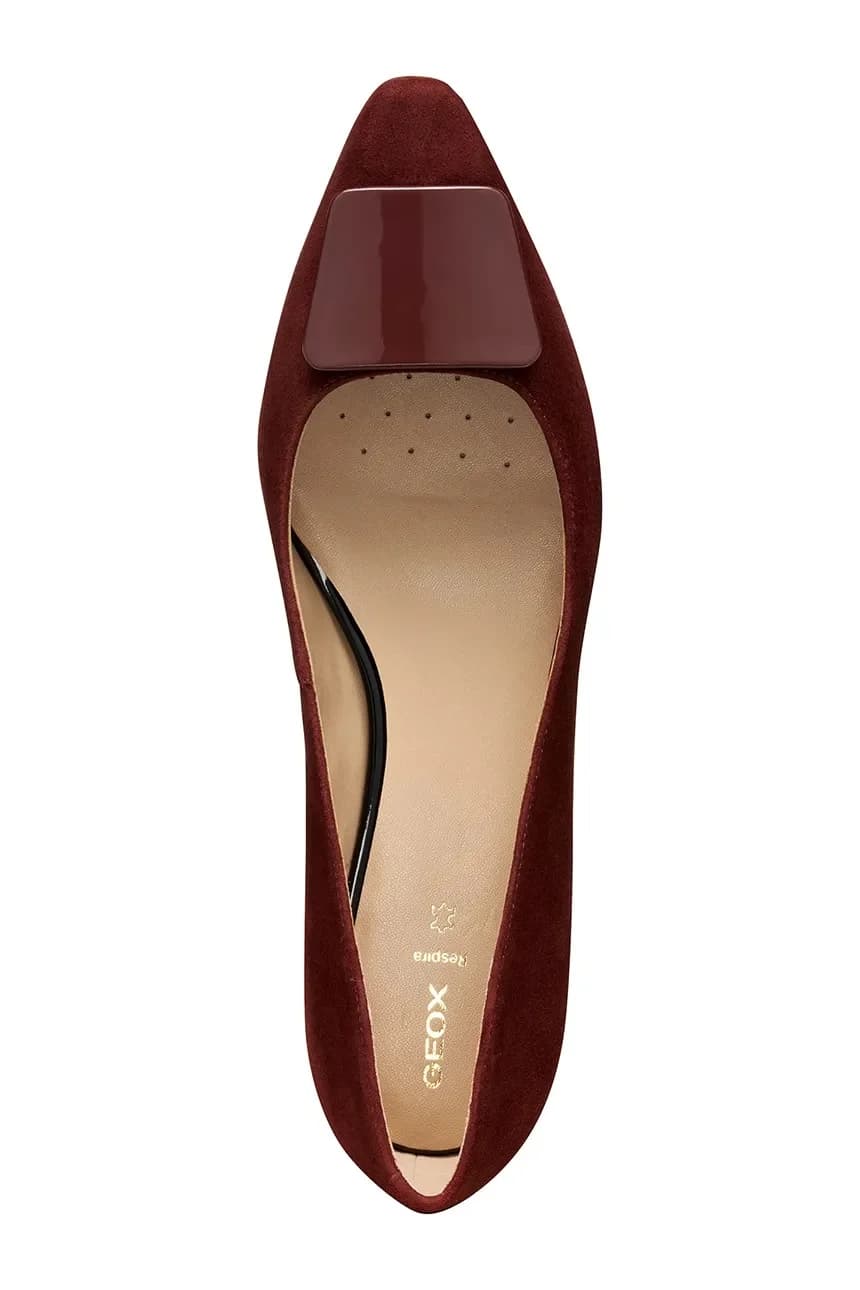 Кожаные балетки D GISELDA15 - фото 5