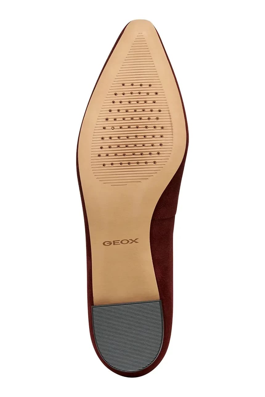 Кожаные балетки D GISELDA15 - фото 6