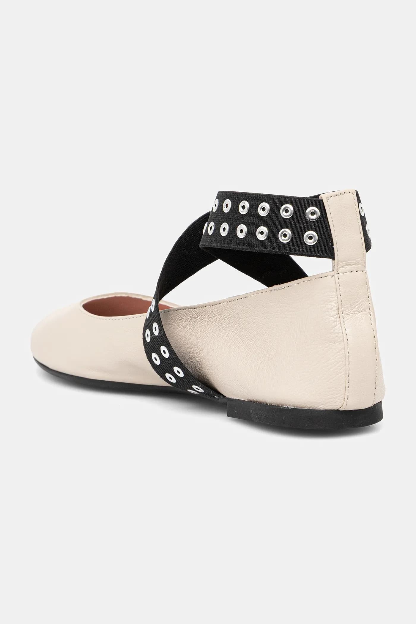 Кожаные балетки Николь - фото 3