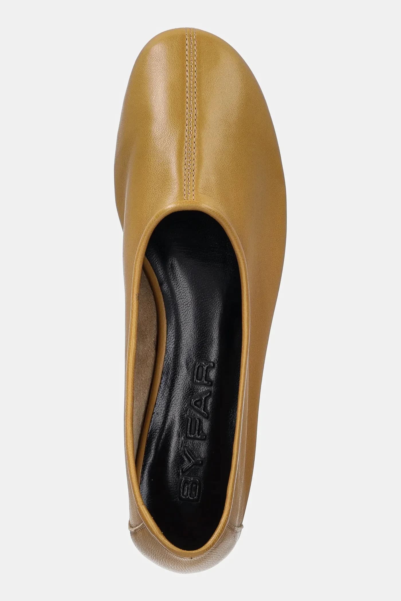 Кожаные балетки - фото 4