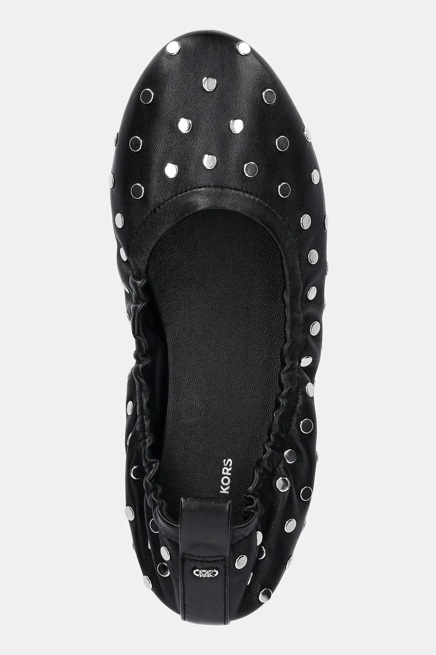 кожаные балетки Amy - фото 4