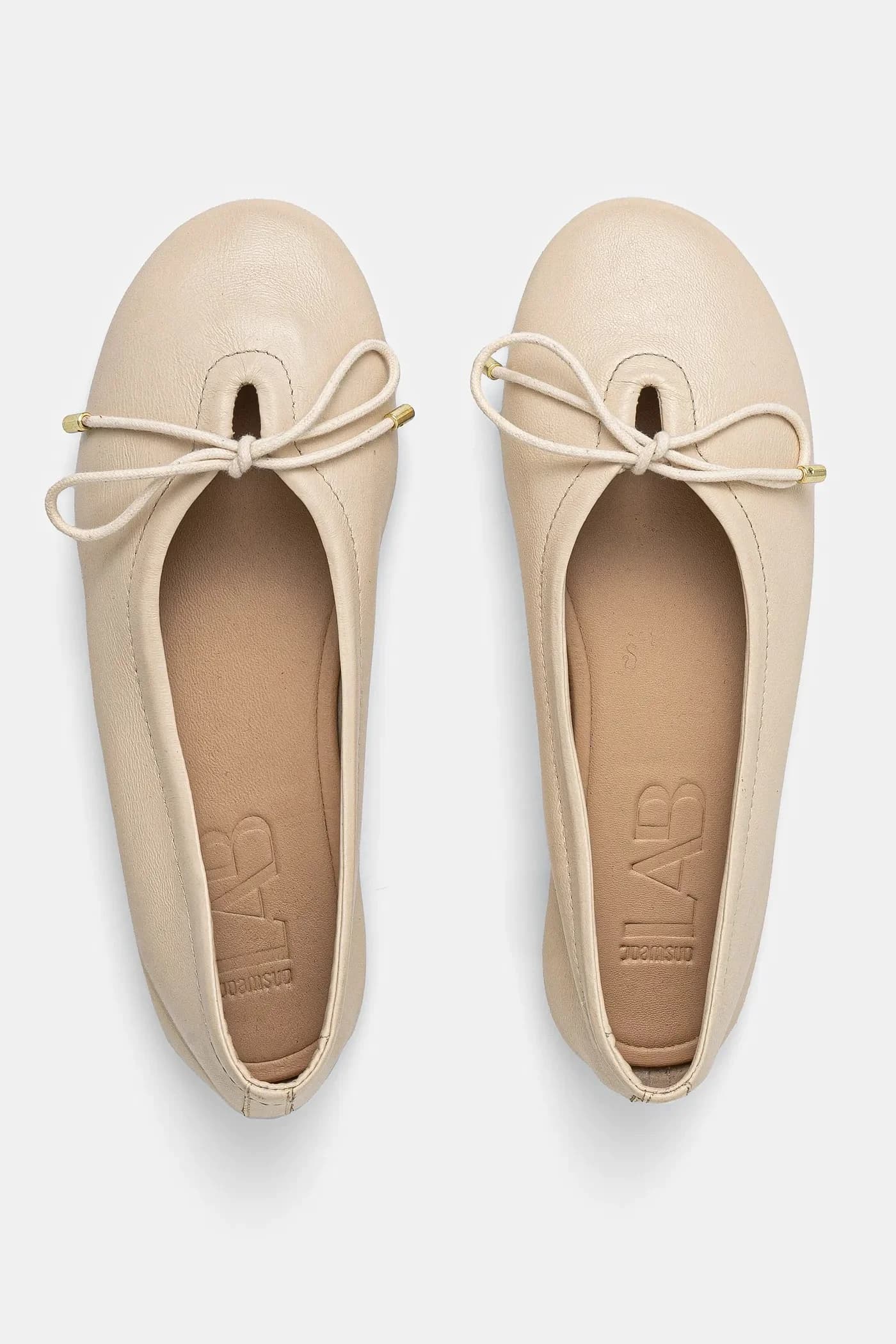 Кожаные балетки - фото 4