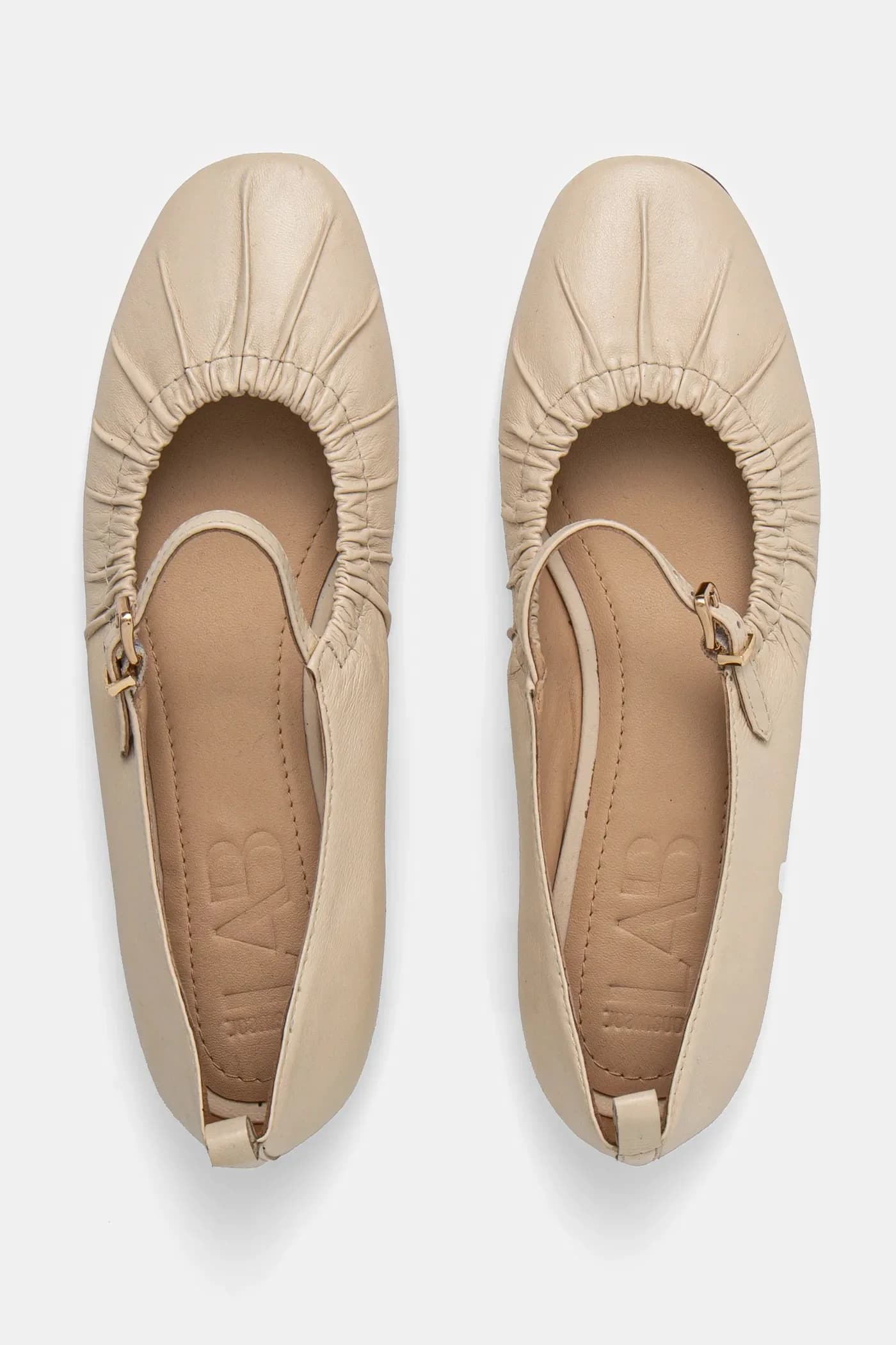 Кожаные балетки - фото 4