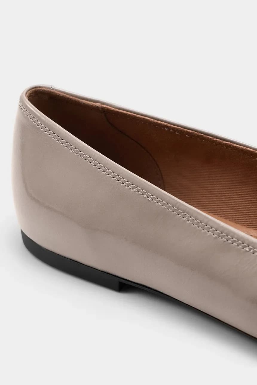 Кожаные балетки JOLIN - фото 6