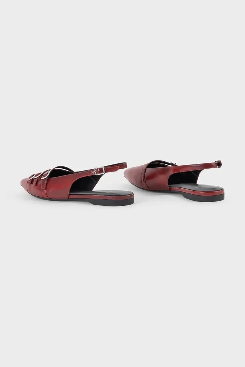 Кожаные балетки HERMINE - фото 3