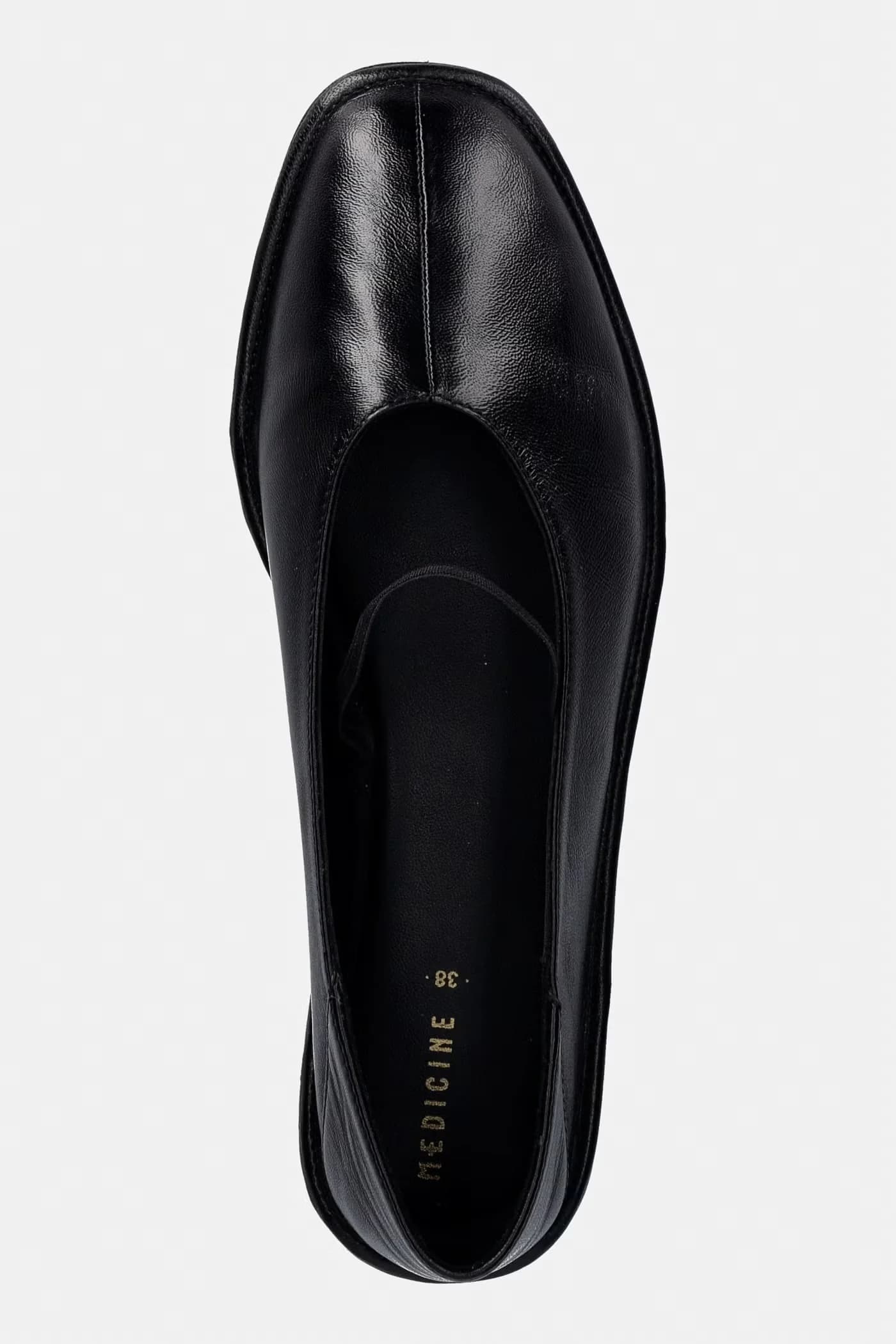 Кожаные балетки - фото 4