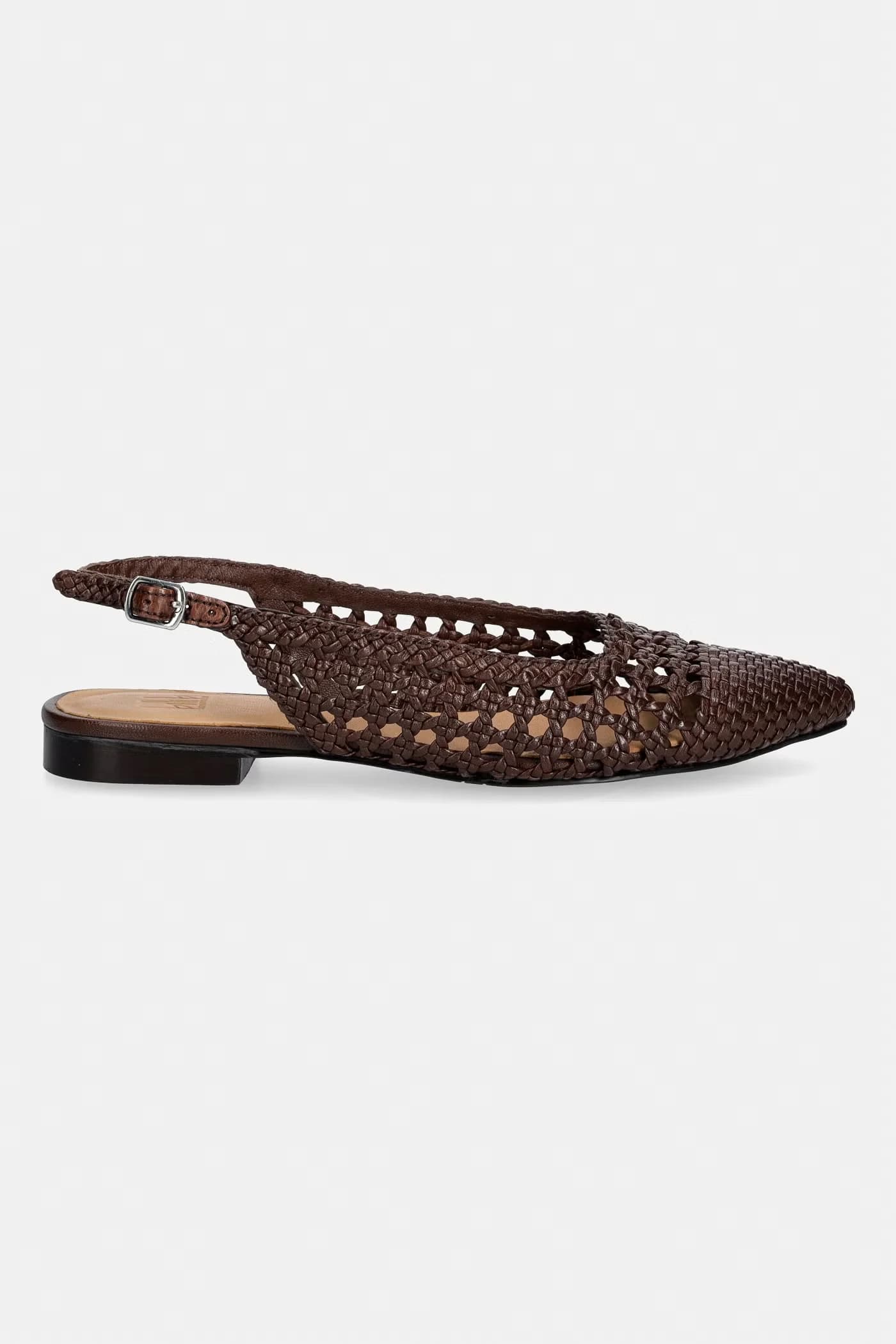 Кожаные балетки - фото 2