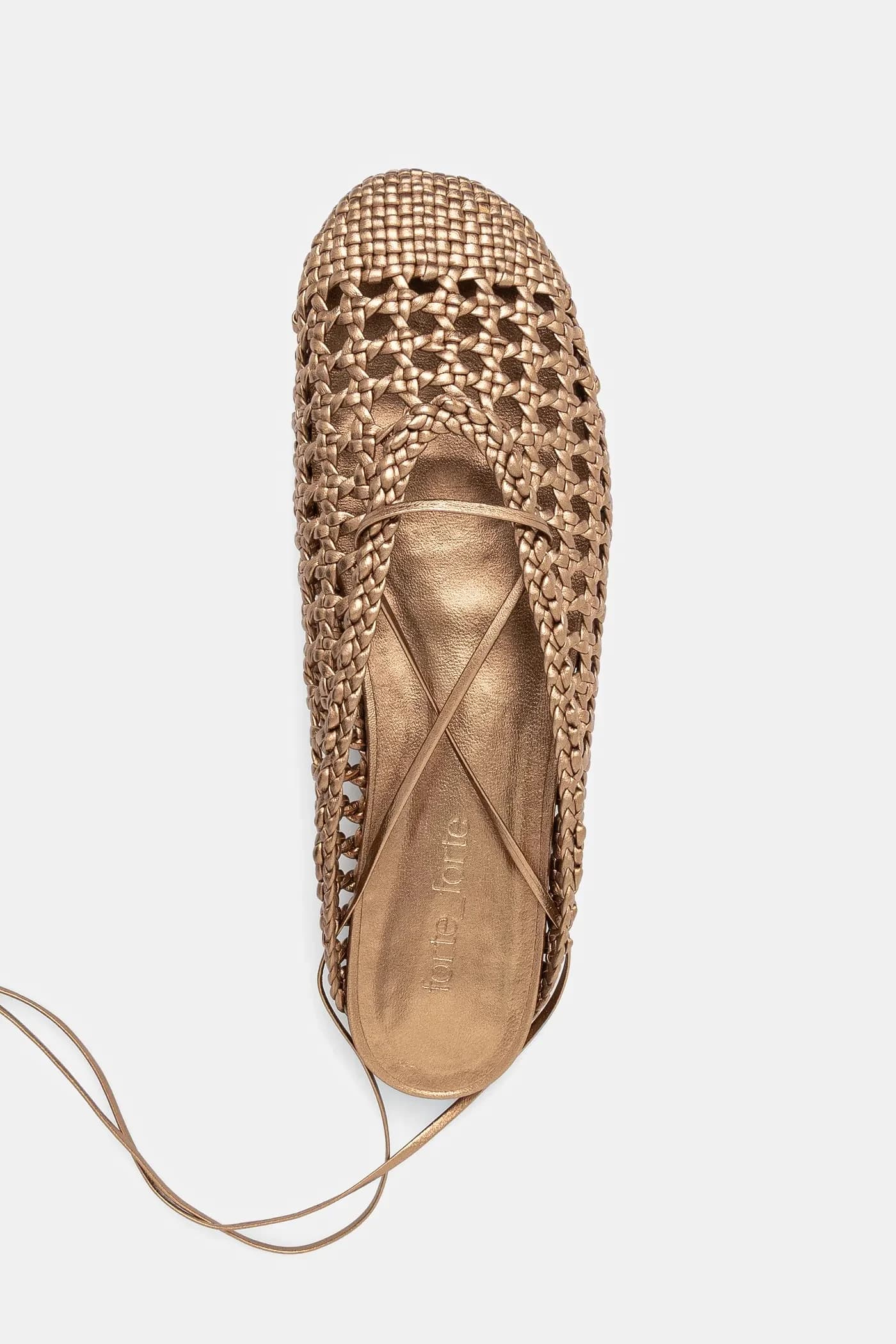 Кожаные балетки - фото 4