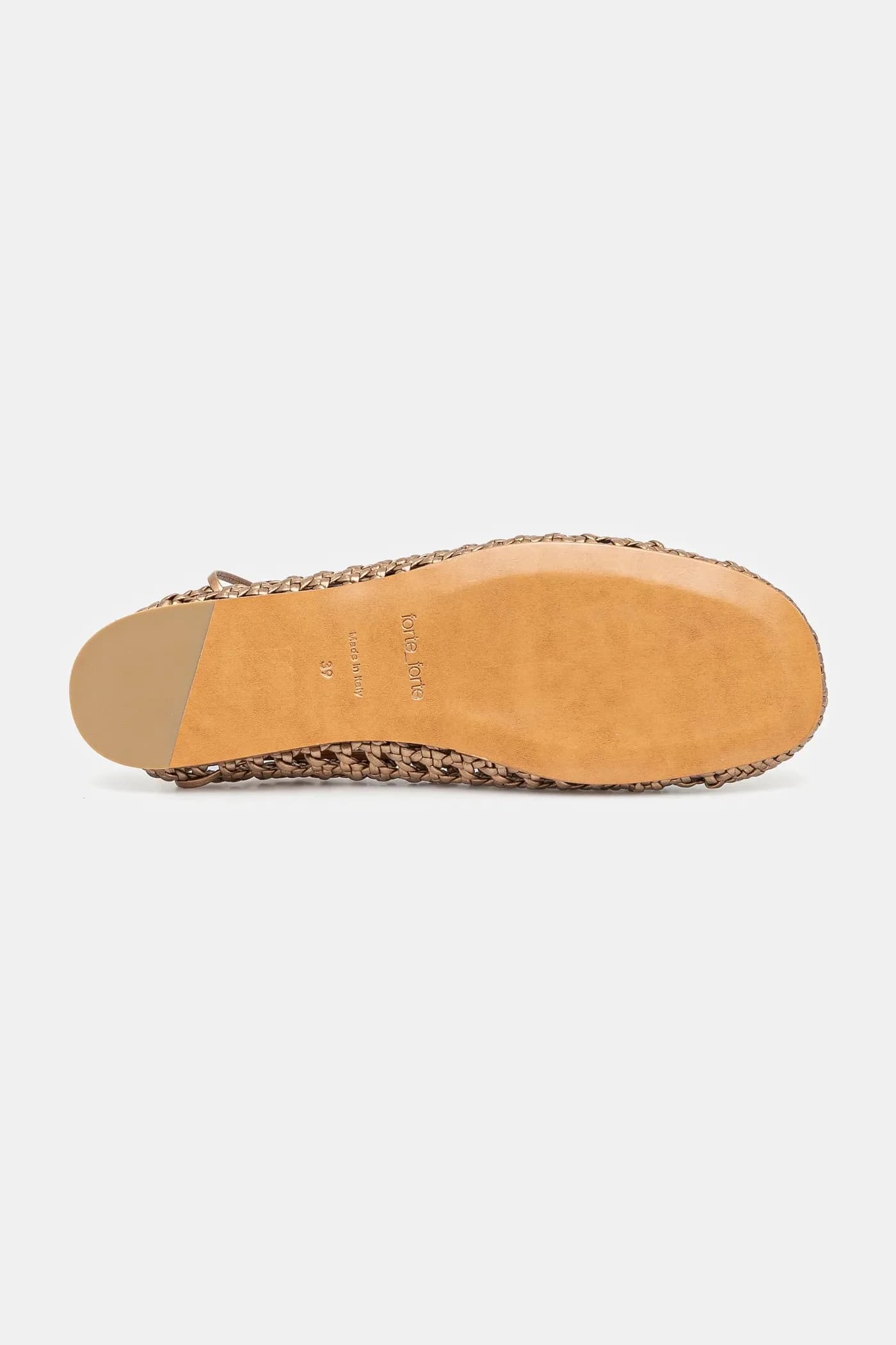 Кожаные балетки - фото 5