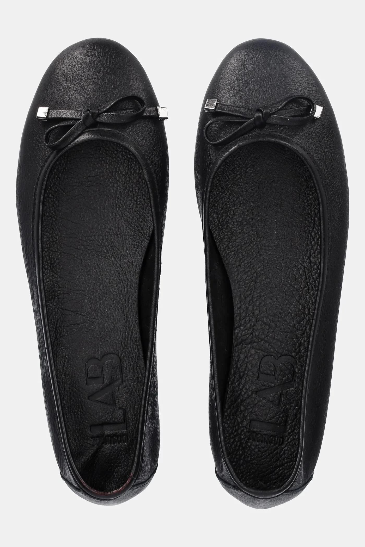 Кожаные балетки - фото 4