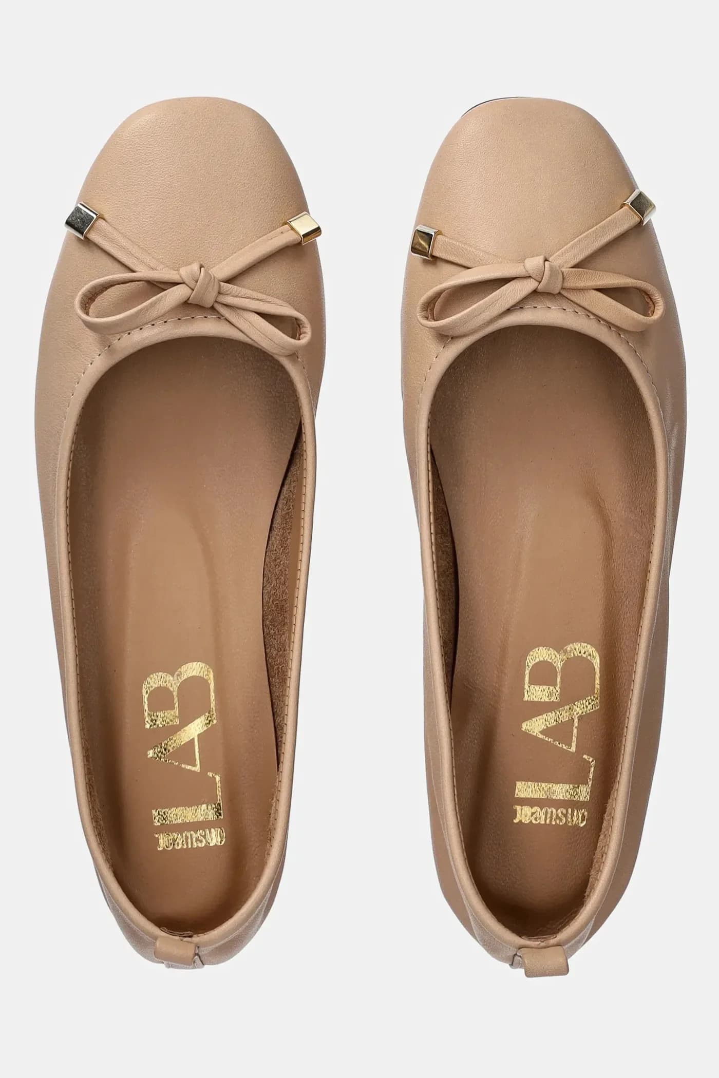 Кожаные балетки - фото 6