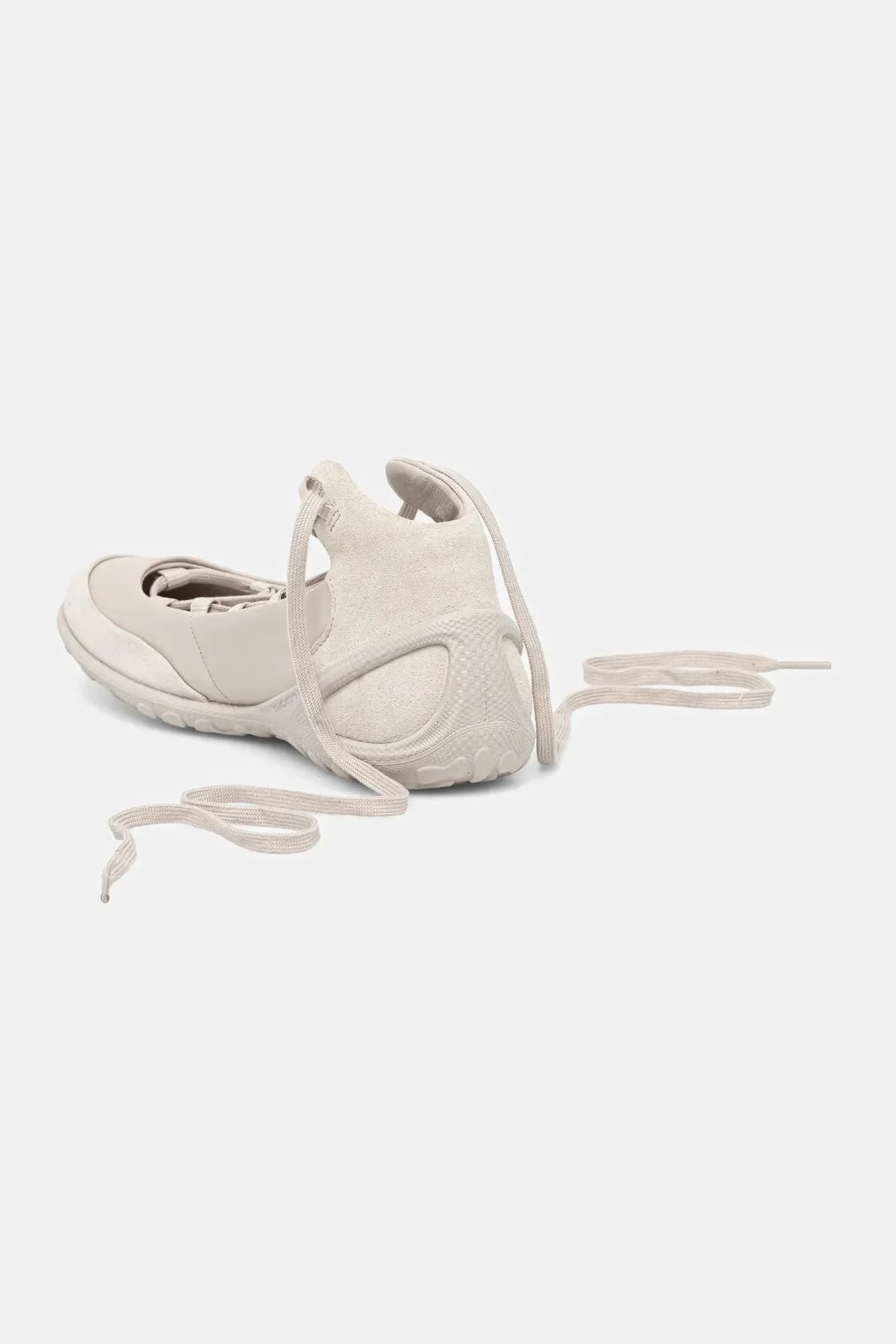 Кожаные балетки BIOM Lite на шнуровке - фото 3