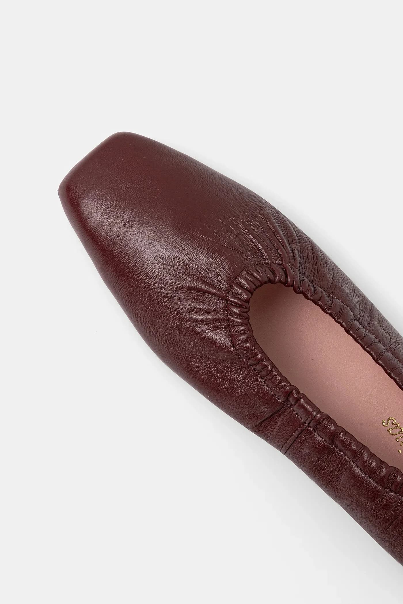 Кожаные балетки Camille - фото 5