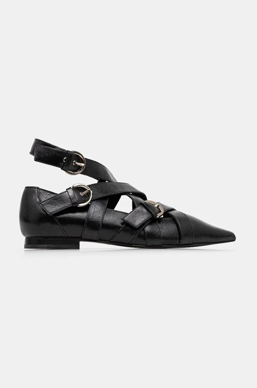 кожаные балетки Giani - фото 2