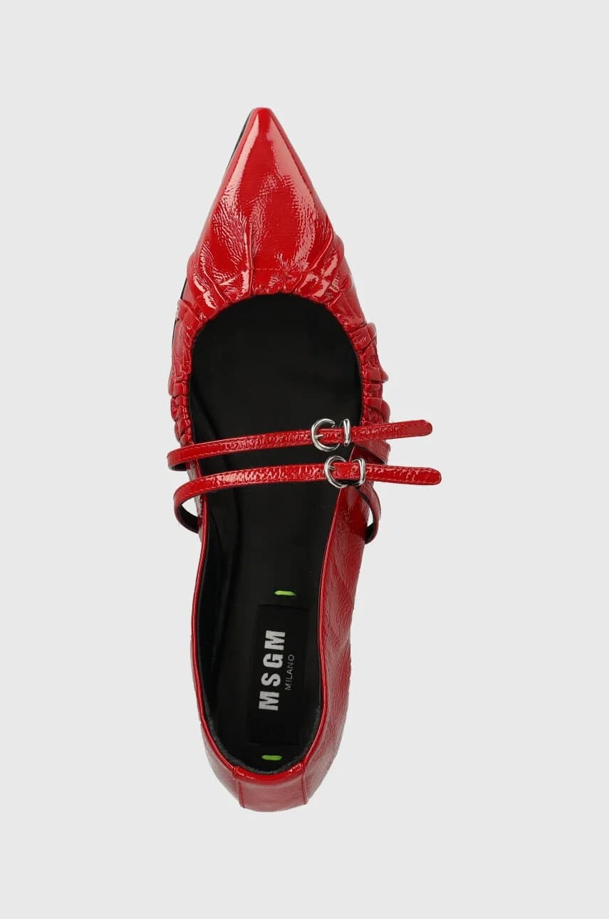 Кожаные балетки - фото 4