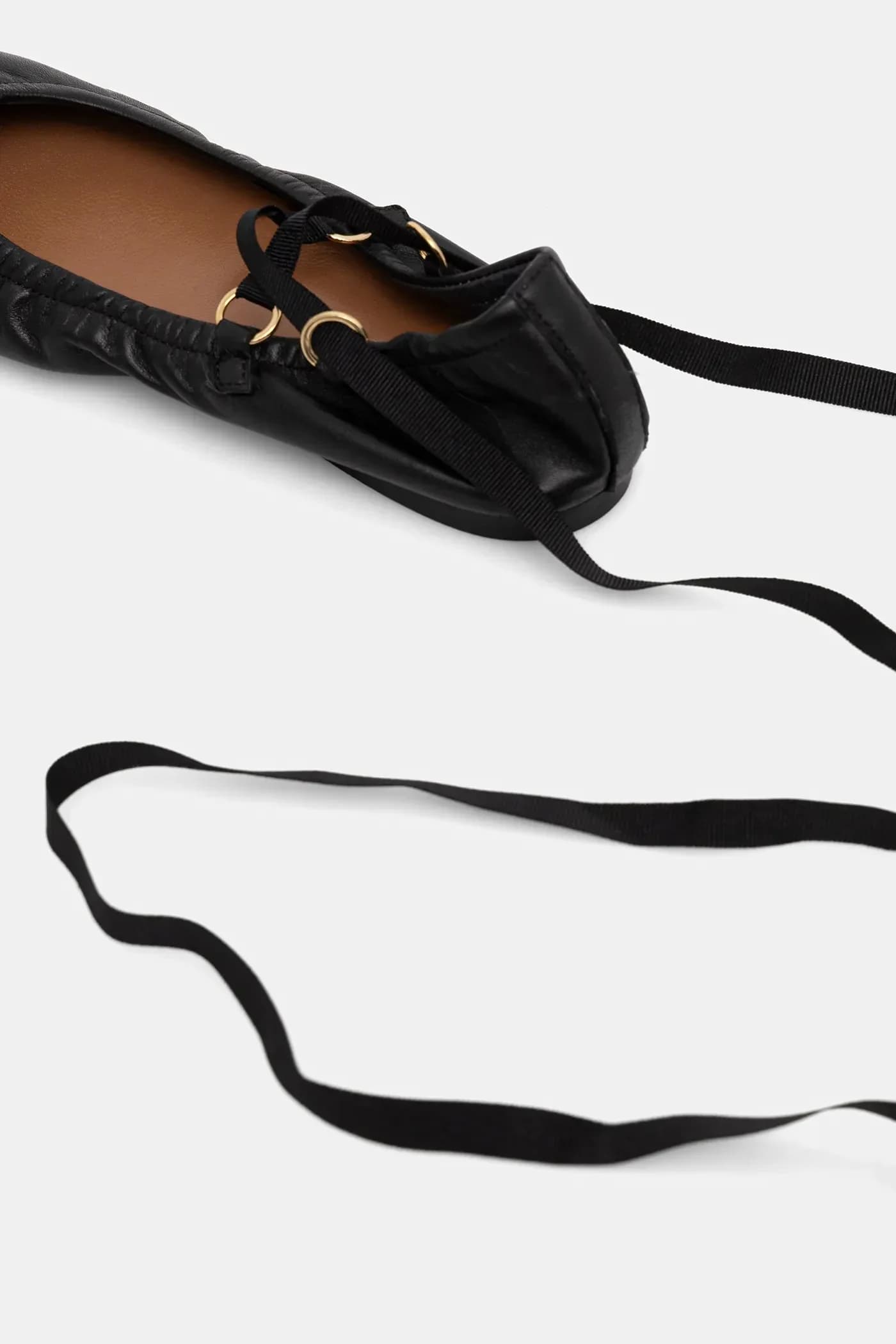 Кожаные балетки DESIREUSE CUIR - фото 4