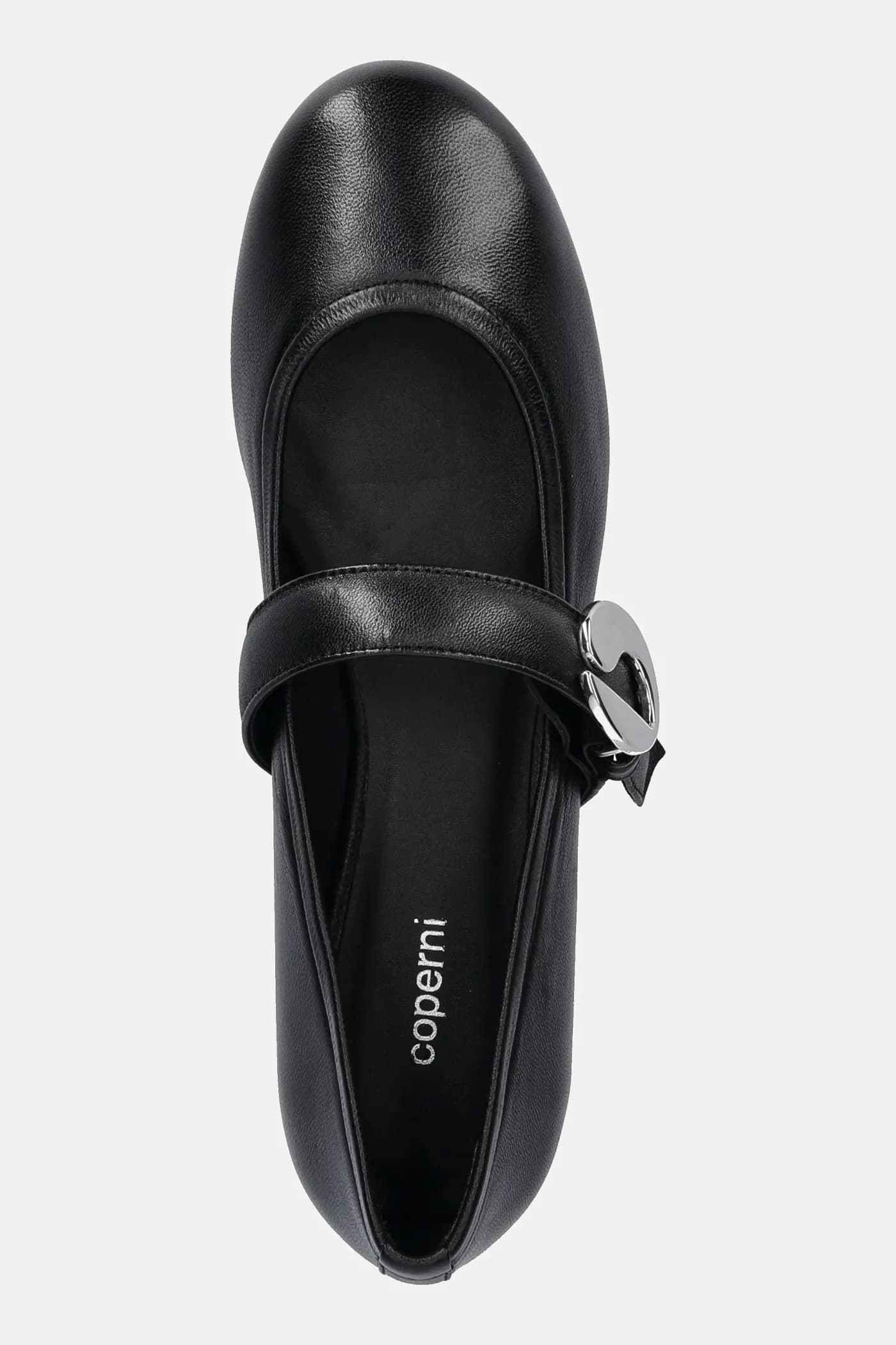 Кожаные балетки Ballerina Belt Flat - фото 4