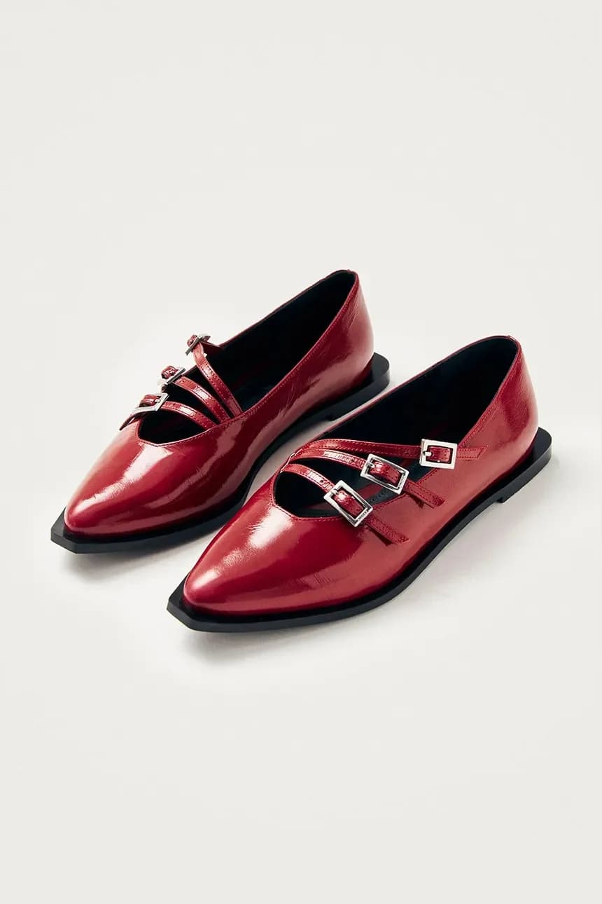 Кожаные балетки Jive - фото 2