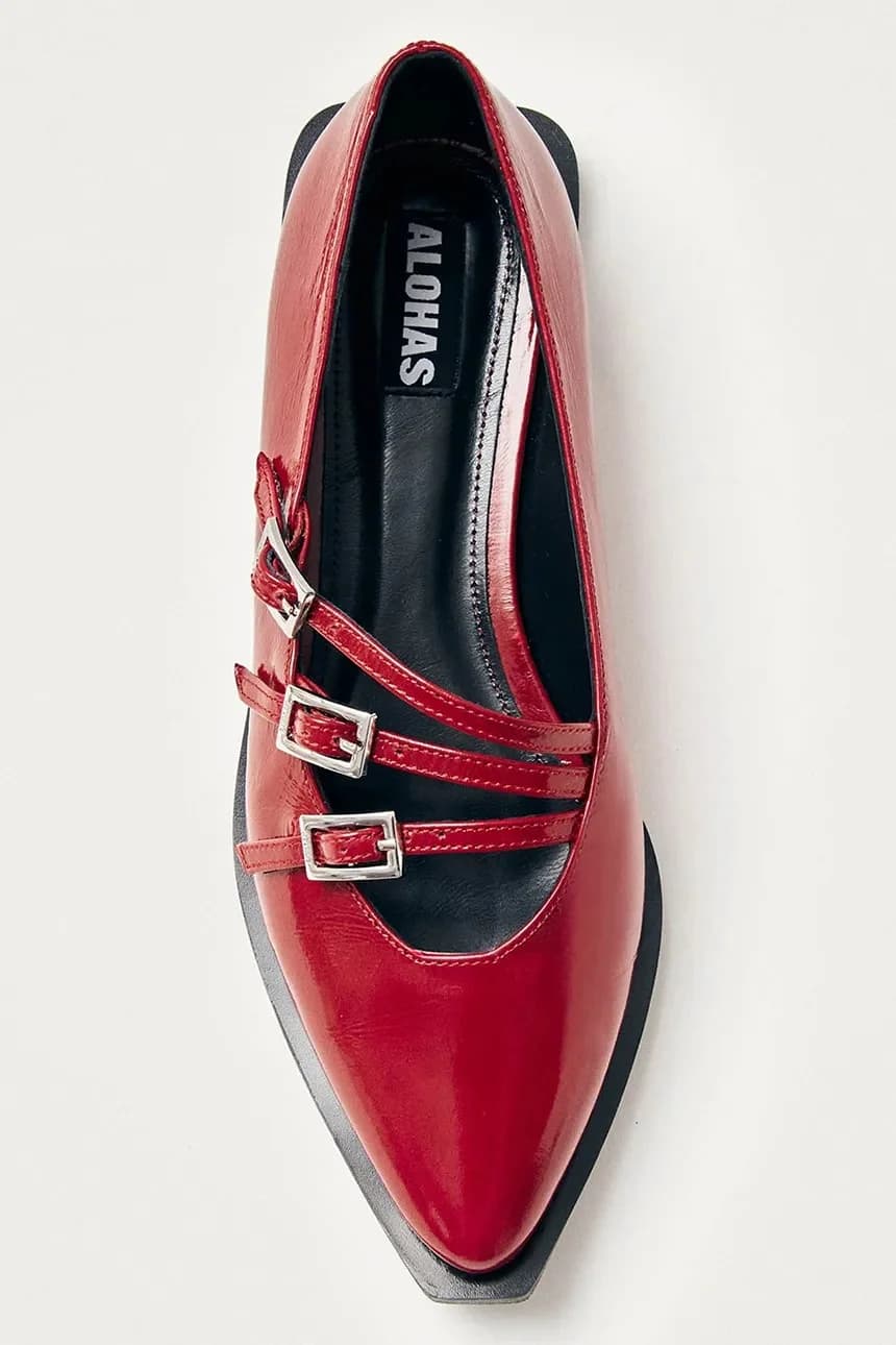 Кожаные балетки Jive - фото 5