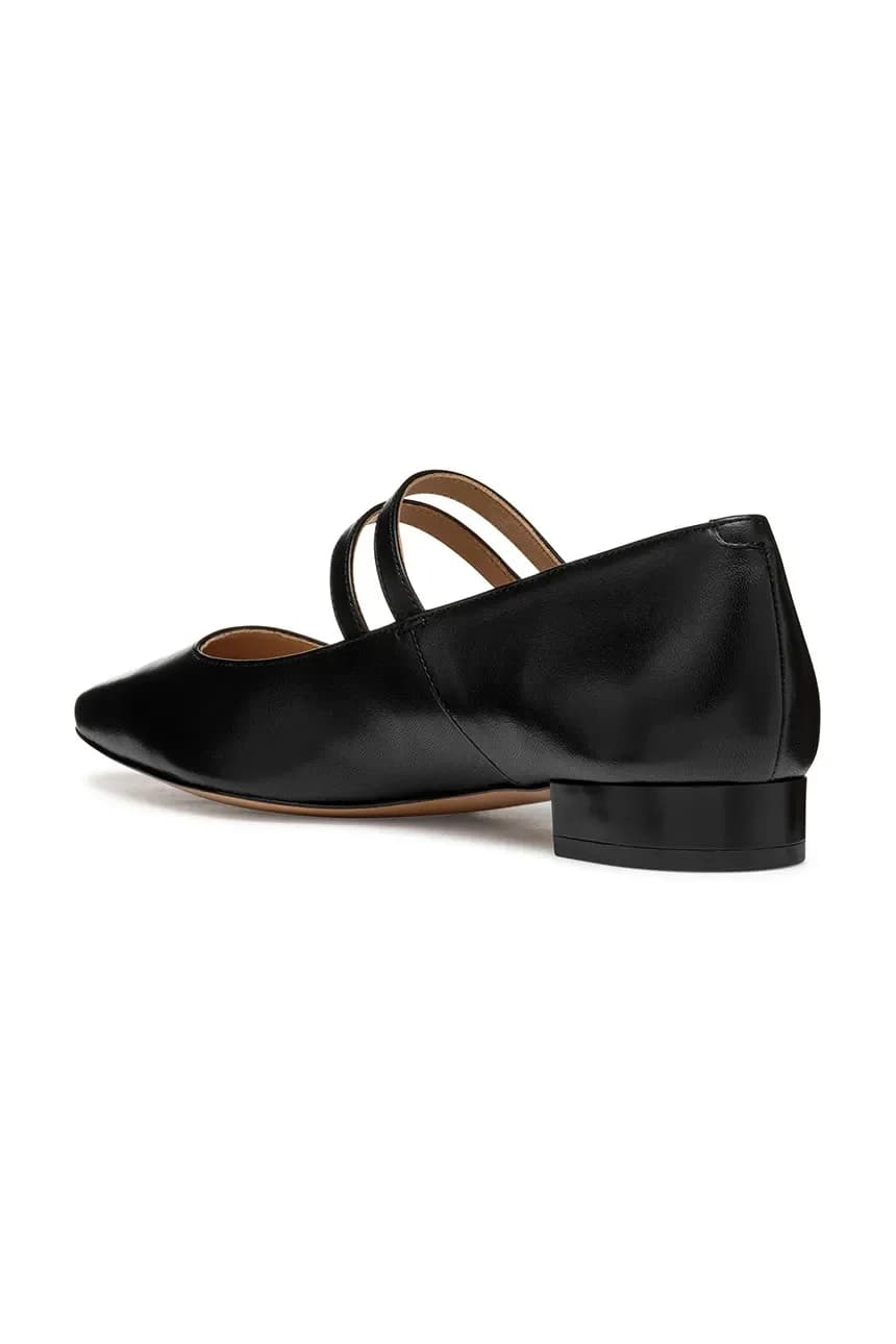 Кожаные балетки D GISELDA15 - фото 4