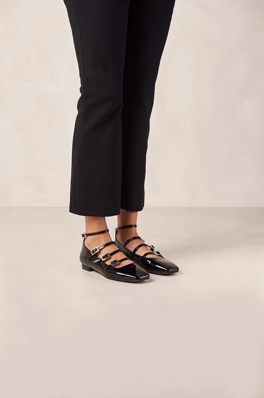 кожаные балетки Luke - фото 5